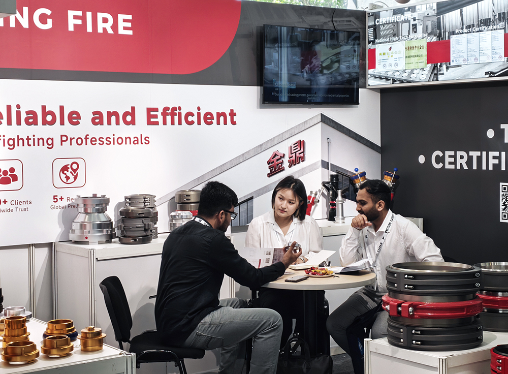 Jiangsu Jinding Fire Protection Technology Co., Ltd. bude vystavovať na INTERSCHUTZ 2026