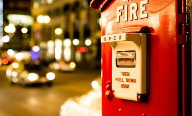 Ochrana proti požiaru požiaru vzdialenosť